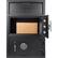 Left. Barska - Large Digital Depository Safe with Drop Slot-Solid Steel, Dual Keypad Access, 5 Deadbolts - Black.