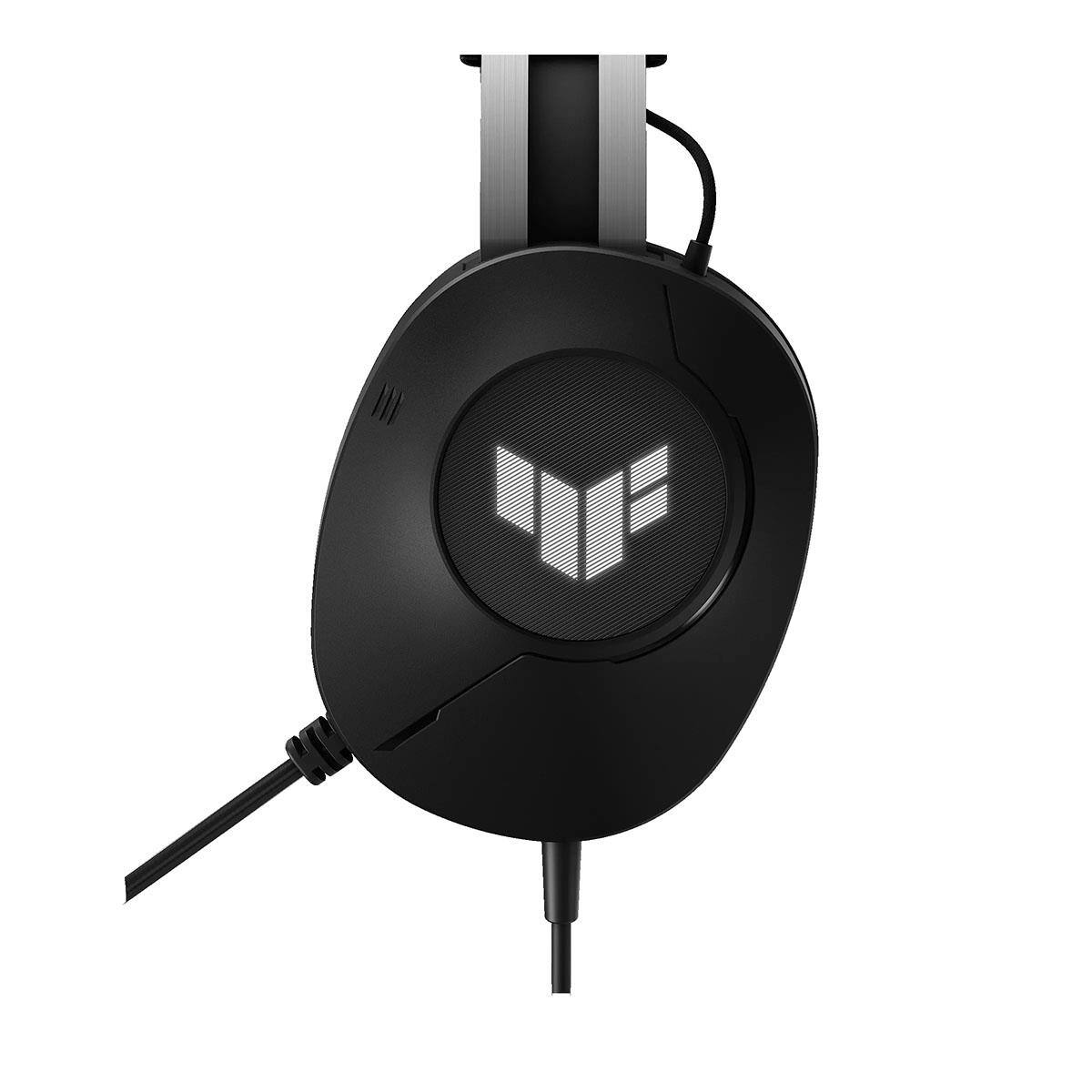 Alt View 1. ASUS - ASUS Asus TUF Gaming H1 Gen II Gaming Headset - Black.
