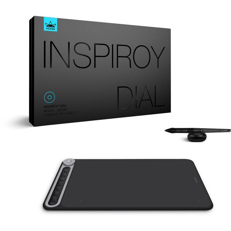 HUION INSPIROY DIAL  
MODEL: Q620M  
CREATIVE PEN TABLET