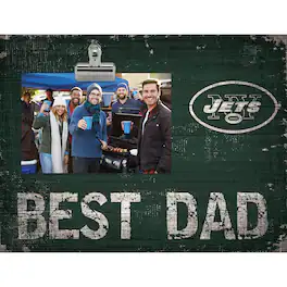 Fan Creations - 8'' x 10.5'' Best Dad Clip Frame - Multicolor