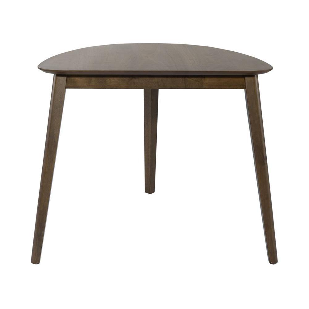 Back. Liberty Furniture Industries - Space Savers Triangle Table in Satin Walnut - Brown.