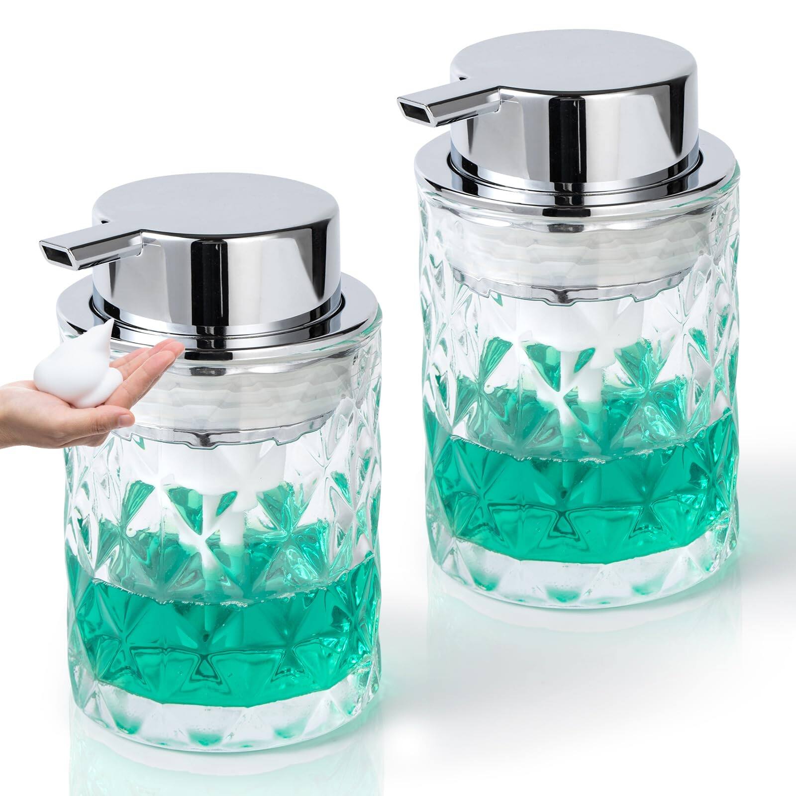 Foam-202-silver-2 Pack