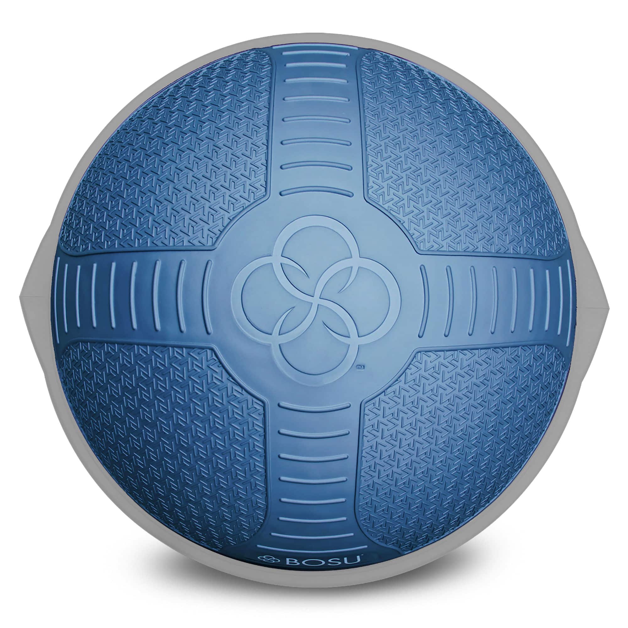 Front. Bosu - Bosu Pro NexGen 25IN Home Fitness Exercise Gym Balance Trainer with Pump, Blue - Blue.