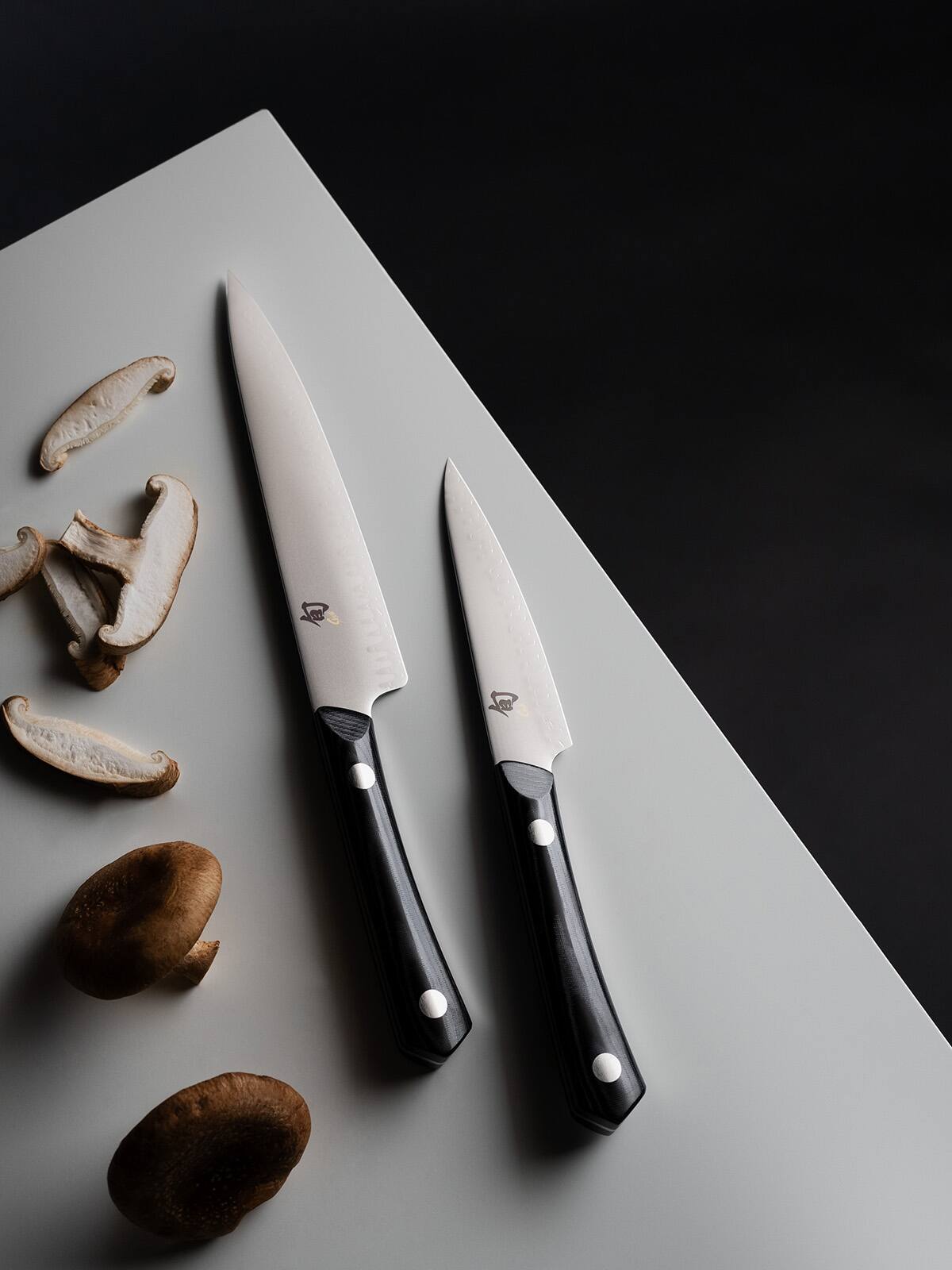 Alt View 4. Shun - Narukami 3.5 Inch Paring Knife - Silver.