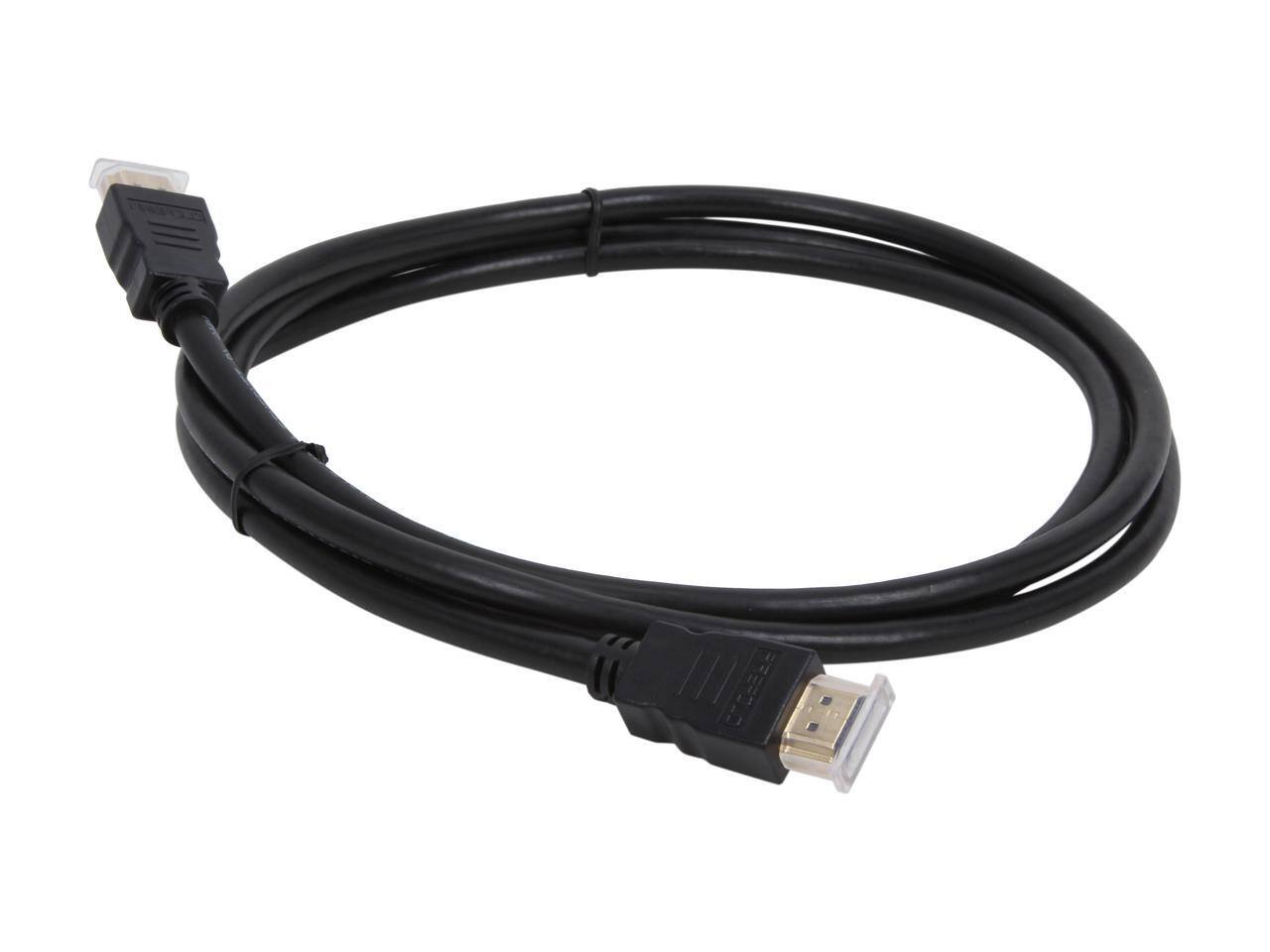 Alt View 1. Nippon Labs - Nippon Labs HDMI-FF-6BK 6 ft. HDMI 2.0 Male to Male 28AWG Cable with Ethernet Channel and Gold Plated Connectors, Black.