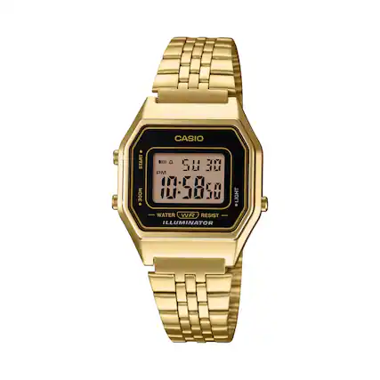 CASIO START 911
a 02 30 PM -01 MDE 10058
5 S0 LIGHT WATER WR RESIST ILLUMINATOR