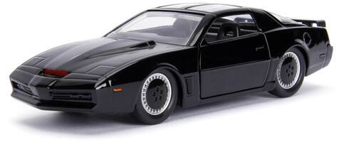 Front. Jada Toys - Knight Rider K.I.T.T (1982 Pontiac Trans Firebird)- 1:32 Die-Cast Vehicle - COLLECTABLES - Multicolor.