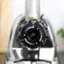 Alt View 12. Omega - J8006HDC Slow Juicer and Nutrition System - Chrome.