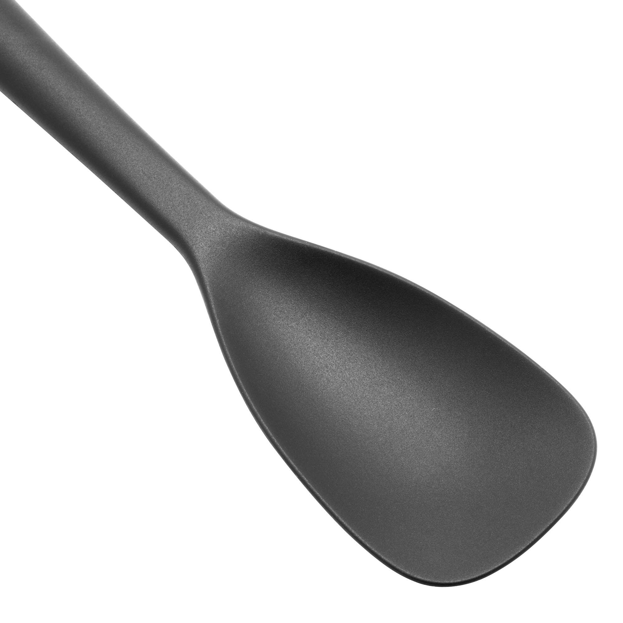 Alt View 2. Henckels - Henckels Silicone Onyx Cooking Utensil, Serving Spoon - Black.