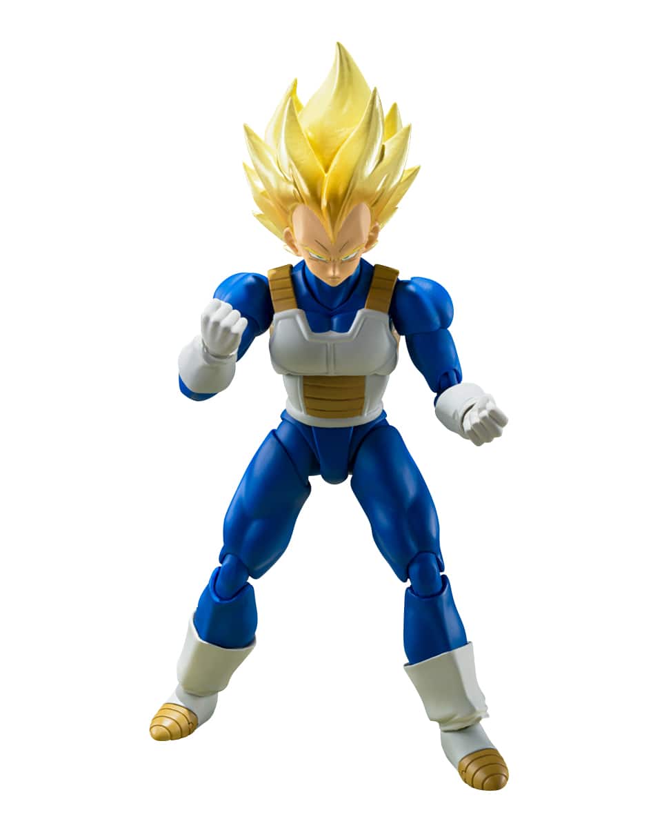 Bandai - Super Saiyan Vegeta - Awakened Super Saiyan Blood - Dragon Ball Z - S.H.Figuarts 5.3" Figure - Front_Zoom