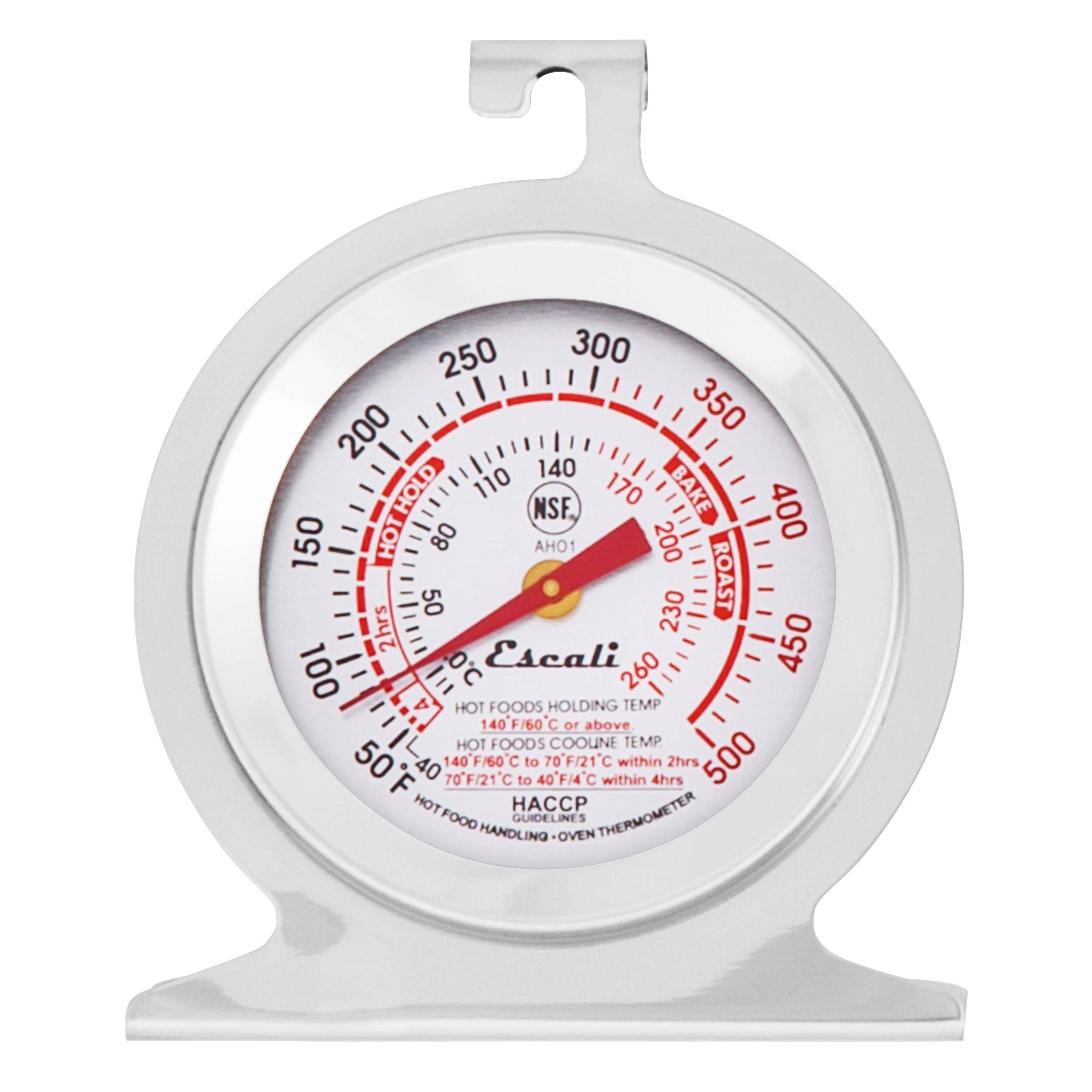 Escali 250 300 200 350 140 HOLD 110 170 BAKE NSF. 400 150 HOT 80 AHO1 200 50 230 ROAST 2hrs 450 .0 Escali 100 11 260 HOT FOODS HOLDING TEMP 140 F/60C or above HOT FOODS COOUNE TEMP 50 F 40 140 70F/21C F/60C to to 40F/4C 70F/21C within within 4hrs 2hrs 500 HOT HACCP THERMOMETER FOOD GUIDELINES HANDLING OVEN