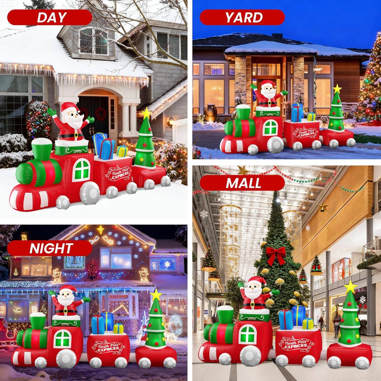 DAY  
YARD  
MALL  
NIGHT
