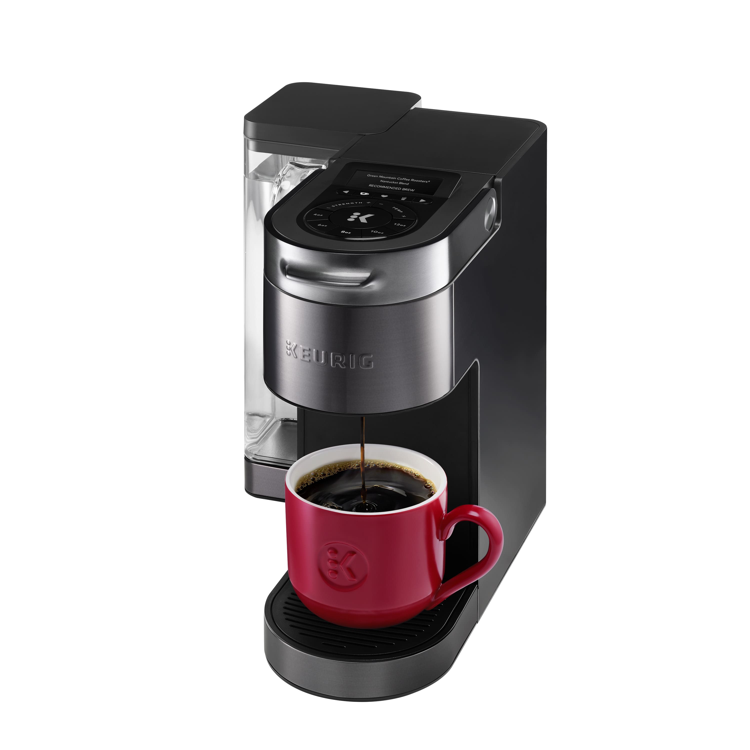 Alt View 11. Keurig - K-Supreme Plus SMART Single Serve Coffee Maker with WiFi Compatibility - Black.