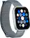 Angle. Insignia™ - Active Nylon Band for Apple Watch 42mm, 44mm, 45mm, 46mm Series 10, SE, Ultra 49mm and Ultra 2 49mm - Dark Slate.