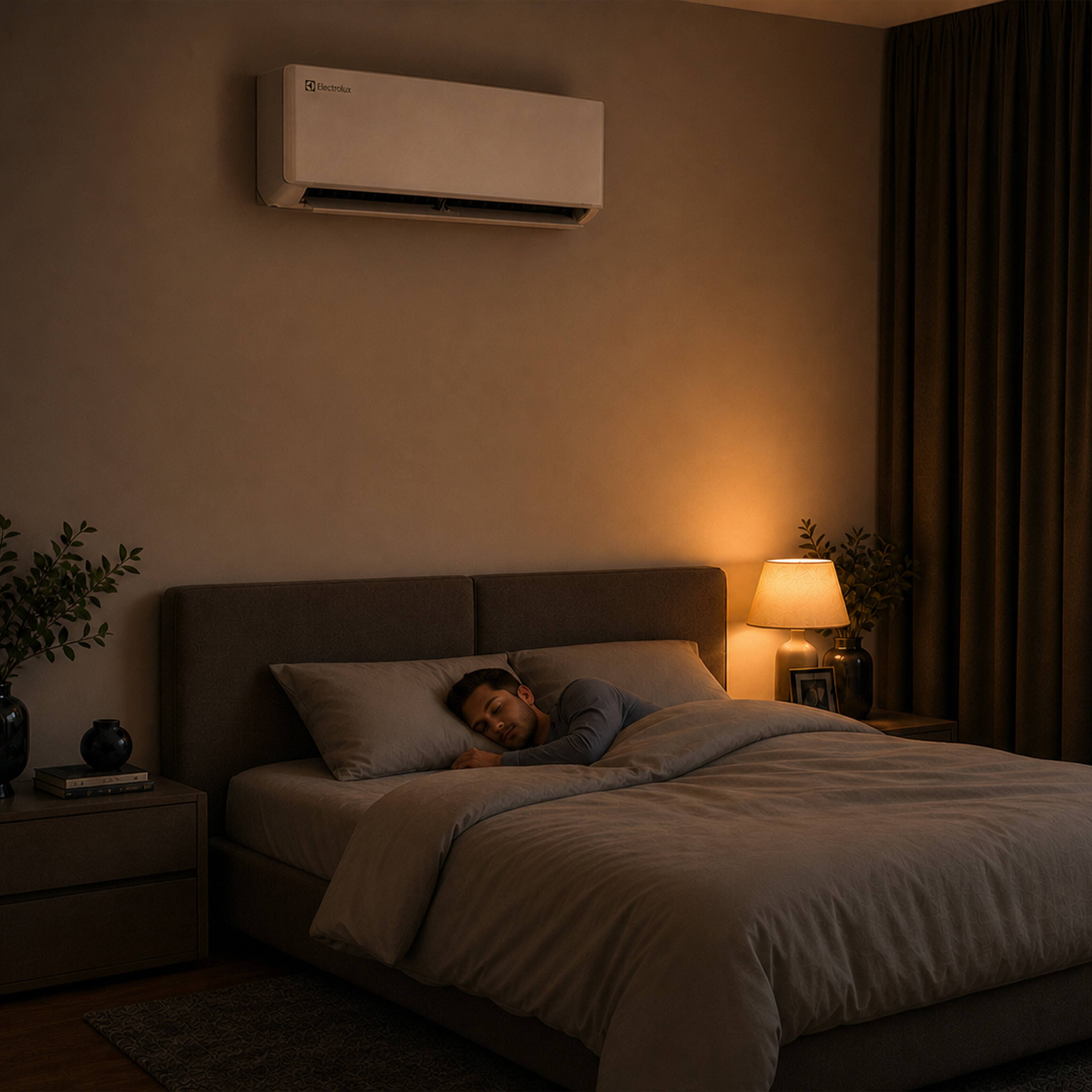 Alt View 7. Electrolux - Vanguard 1250 Sq Ft 24000 BTU Smart Ductless Mini Split Air Conditioner and Heat System 25000 BTU Heater with Remote - White.