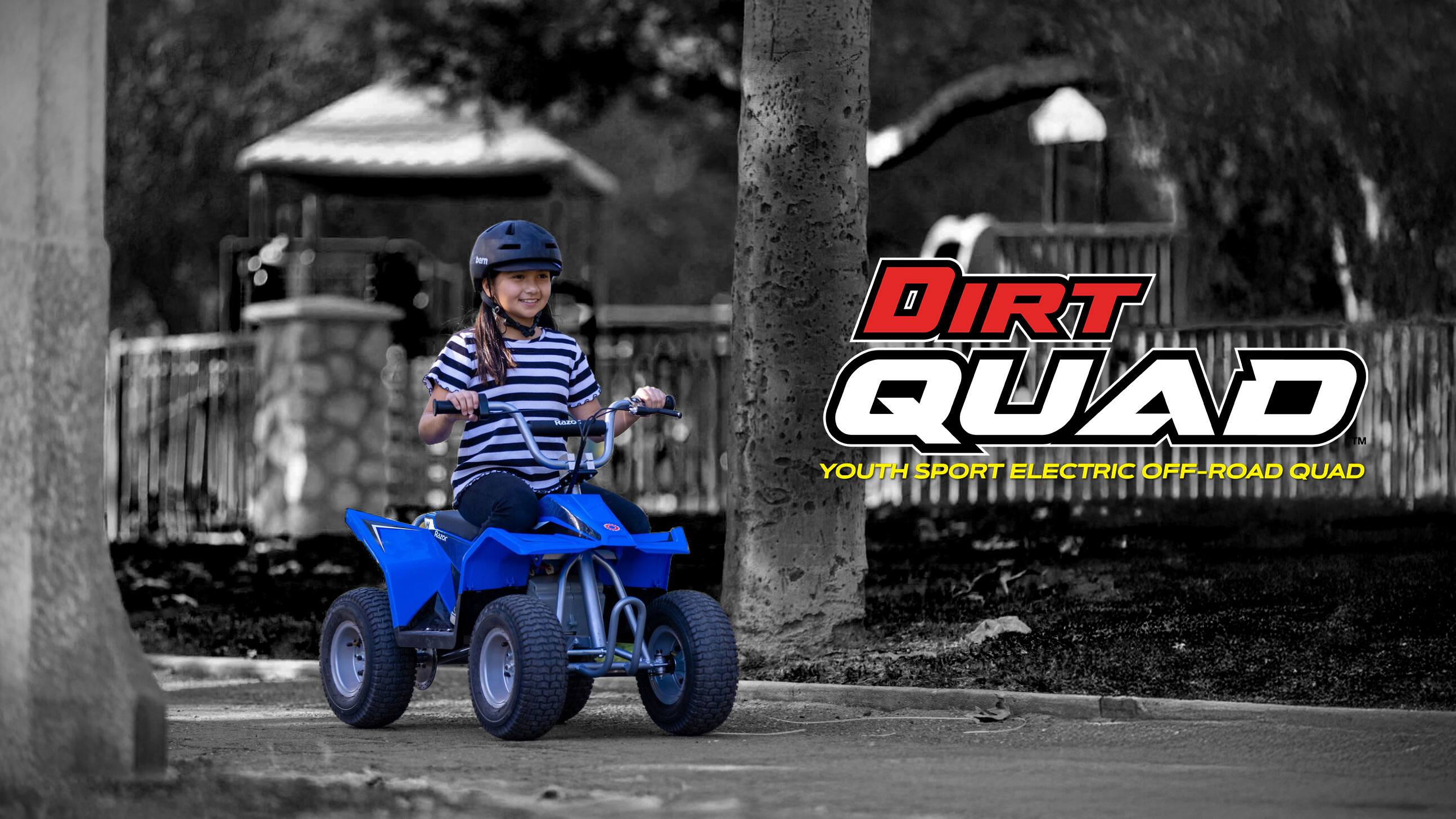 DIRT QUAD  
YOUTH SPORT ELECTRIC OFF-ROAD QUAD