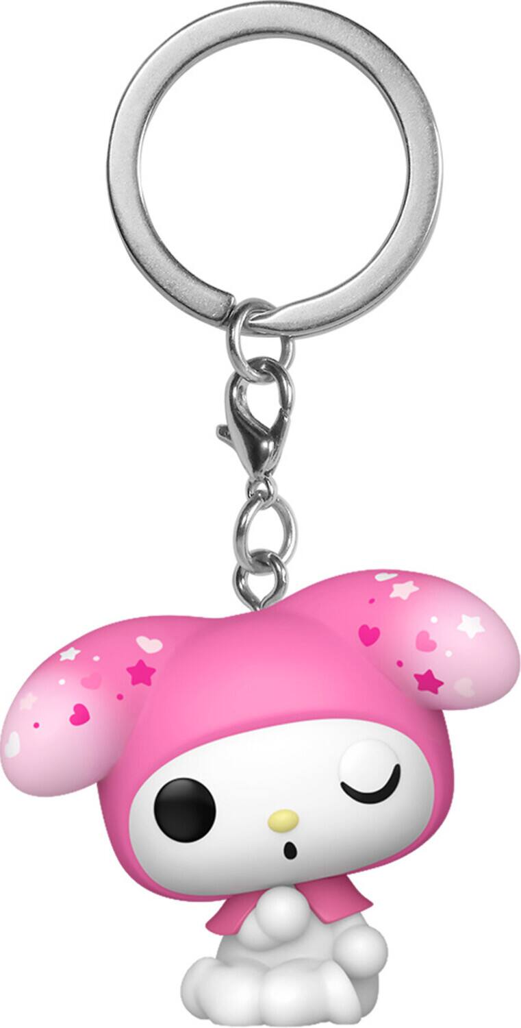 Front. Funko - Funko Keychain: Sanrio: Kuromi My Melody - My Melody   - COLLECTIBLES - Multicolor.