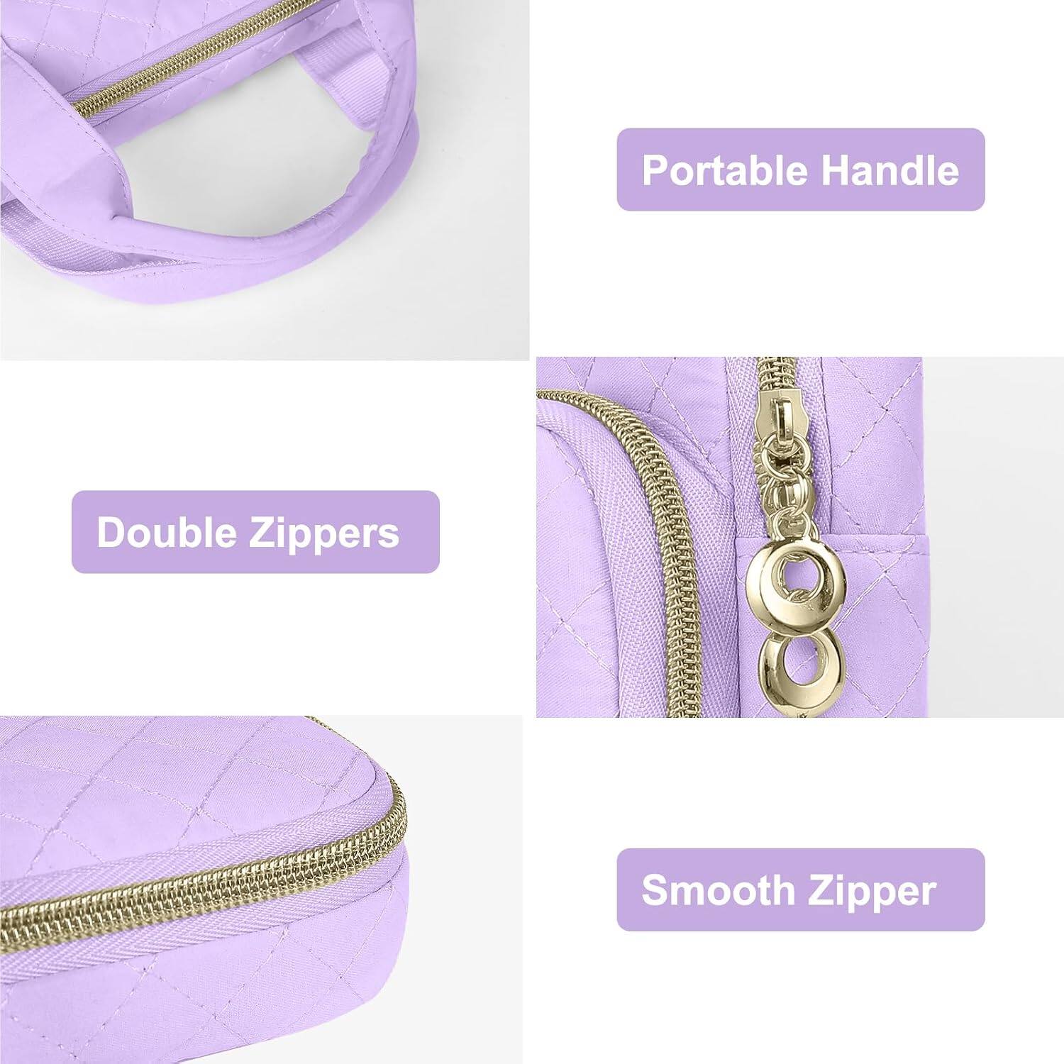 - Portable Handle
- Double Zippers
- Smooth Zipper