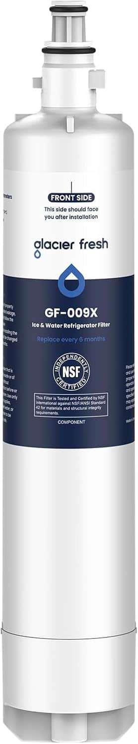 GLACIER FRESH - RPWFE Water Filter(with chip), Replacement for RPWFE, RPWF GE french-door Refrigerators, 1 Pack