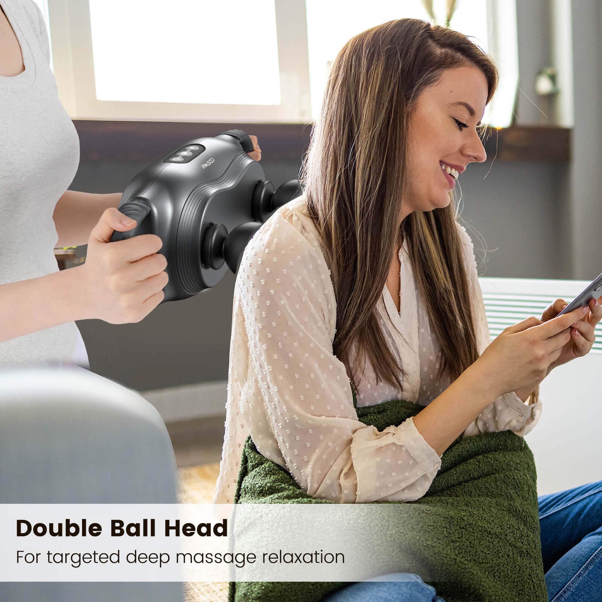 Dg Double Ball Head For targeted deep massage relaxation