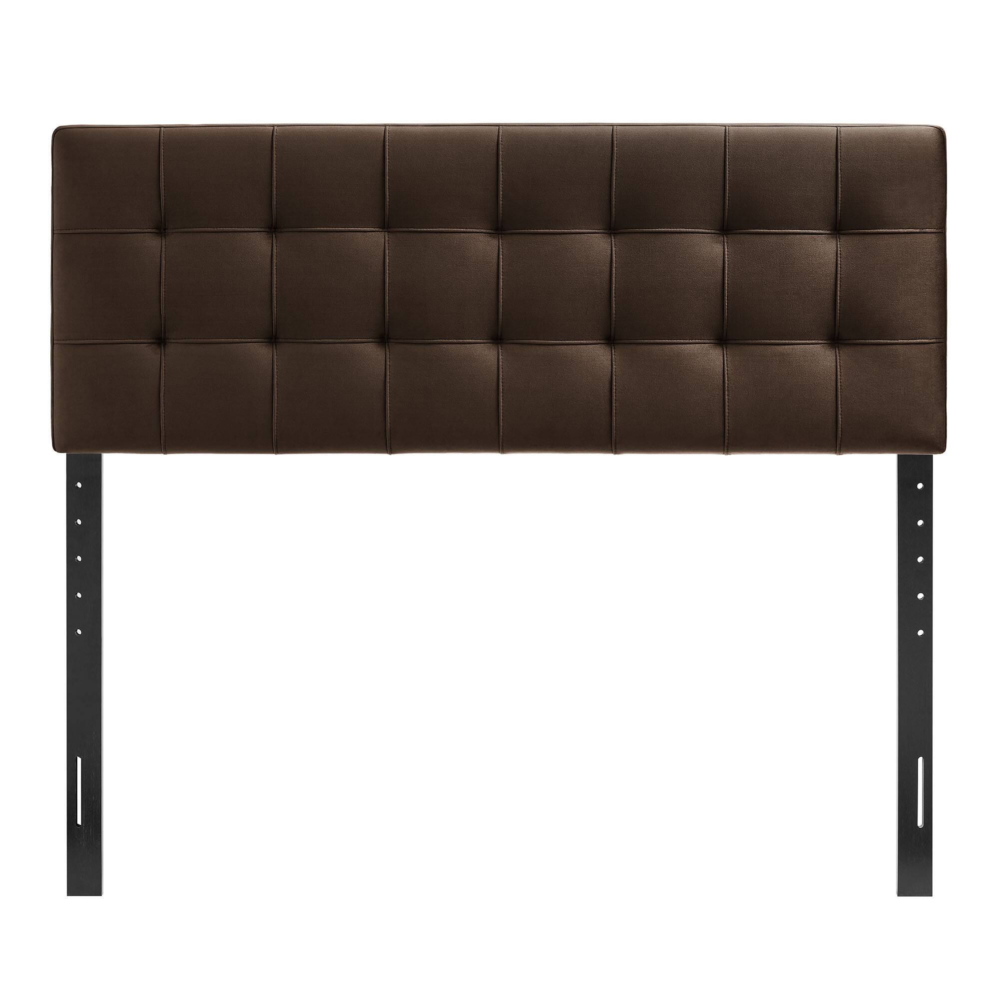 Alt View 2. Modway - Lily Biscuit Tufted Performance Velvet Headboard by Modway - Chocolate Brown.