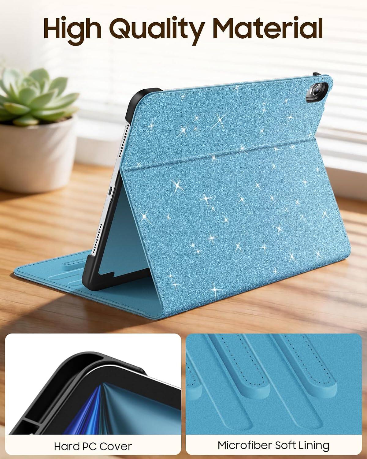 High Quality Material  
Hard PC Cover  
Microfiber Soft Lining