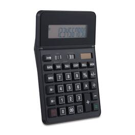 Staples - 12-Digit Battery & Solar Basic Calculator, (TR290/ST290-CC) - Black