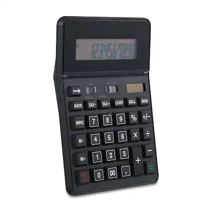 M 2345567890
1544
F320A
RECALL STORE COST SELL RATE TAX- TAX+ 8 9 % MRC 7
MGN +/-
M-
4
5
6
X
M+ ON/C CE
1 0
2 00
3
+
-