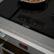 Alt View 23. Bosch - 500 Series 24" Built-In Electric Induction Cooktop with 3 elements - Black.