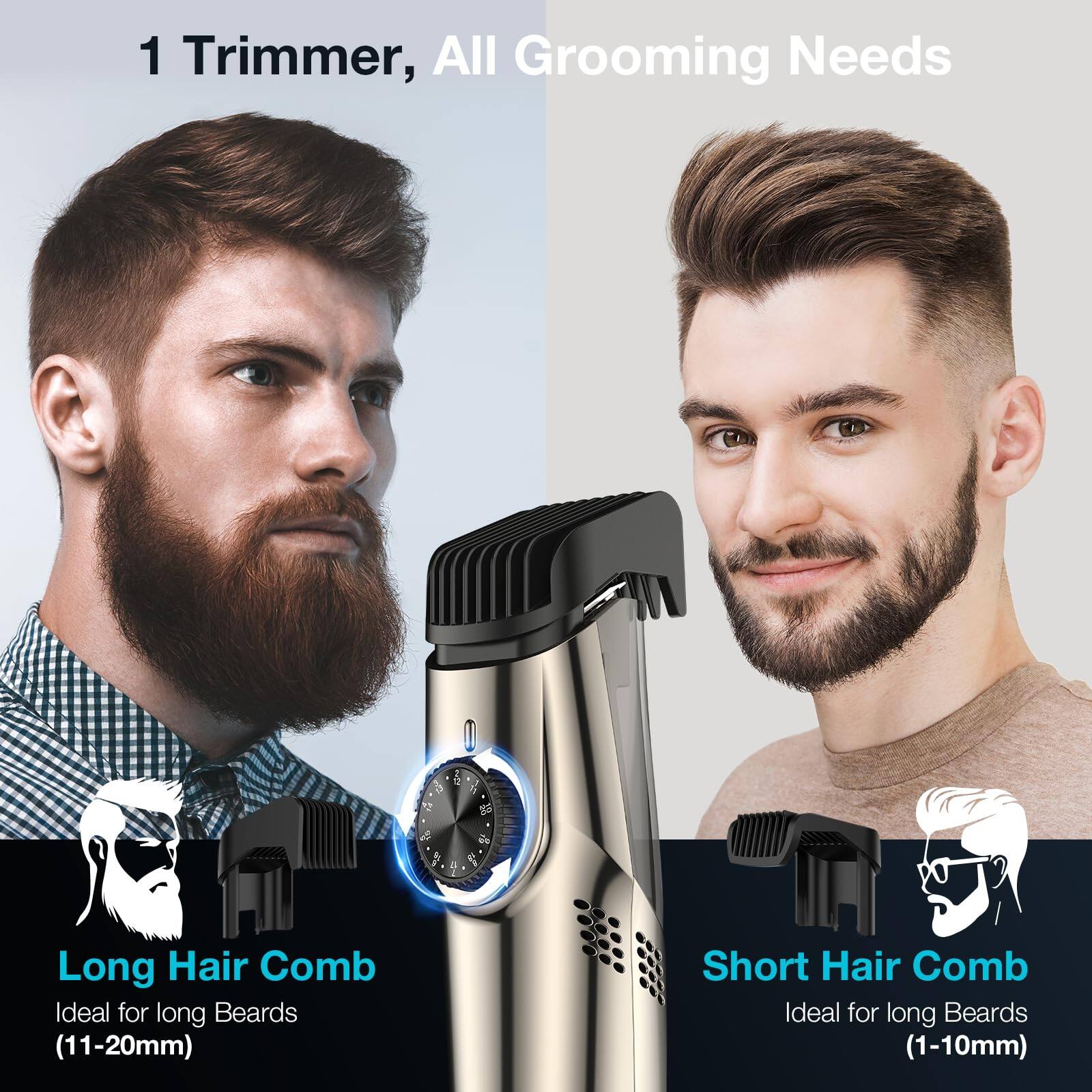 Best Long Hair Beard Trimer for Precision Styling