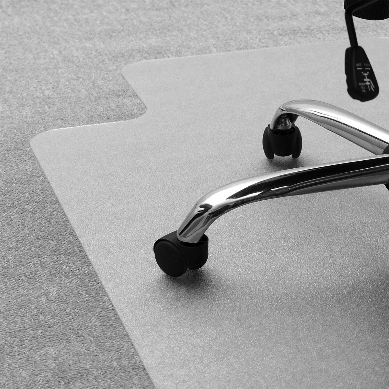 Alt View 19. Floortex - Ultimat Polycarbonate Lipped Chair Mat for Carpets over 1/2'' - 48'' x 60'' - Clear.