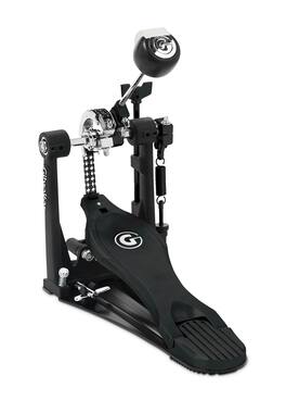 Gibraltar Hardware - 9000 Series Stealth Bass Drum Pedal, Single Pedal with Independent Beater Angle & Footboard Height Adjustments