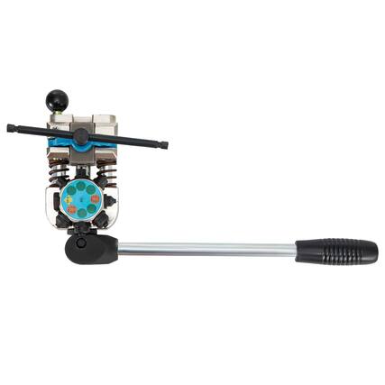 Front. Glintex - Brake Line Flaring Tool 45° Single, Double & Bubble Flares for 3/16"-3/8" Copper and Aluminum Tubing - Natural.