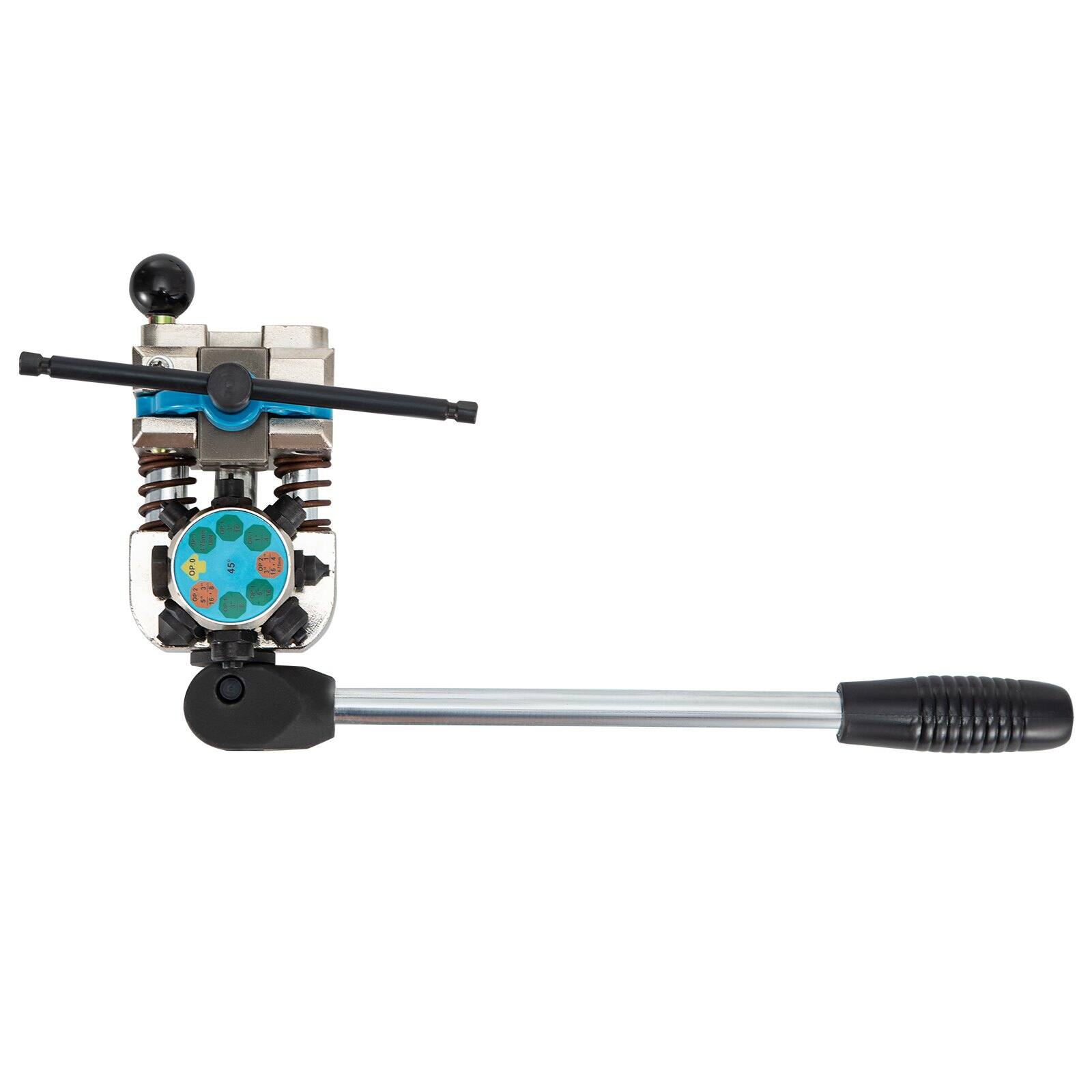 Front. Glintex - Brake Line Flaring Tool 45° Single, Double & Bubble Flares for 3/16"-3/8" Copper and Aluminum Tubing - Natural.