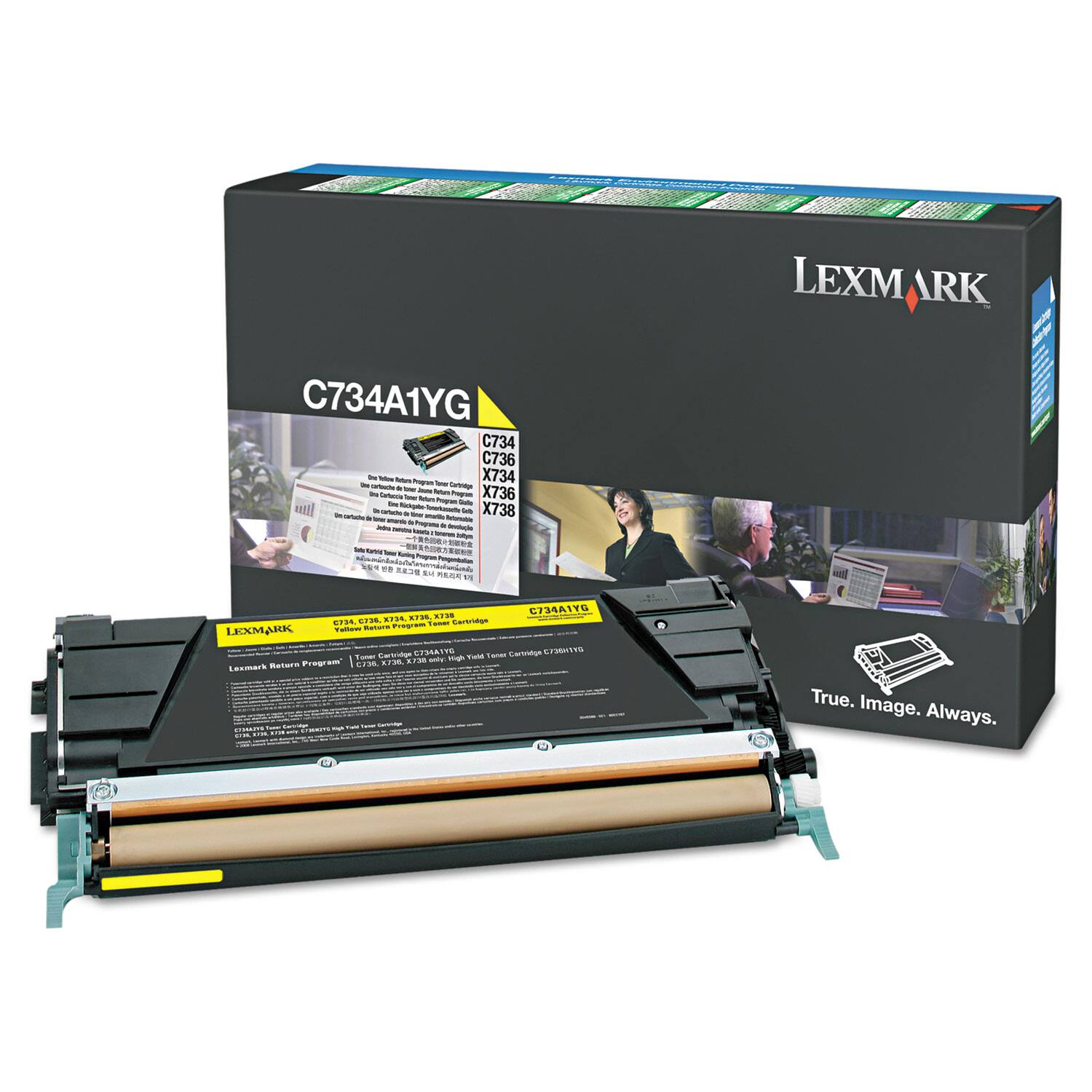 LEXMARK C734A1YG C734 C736 - X734 - X736 - X738

LEXMARK
C734A1YG
C734 C736 X734 X736 X738

True. Image. Always.

LEXMARK Return Program
Toner Cartridge C734A1YG
Toner Cartridge C734
Toner Cartridge C736
Toner Cartridge X734
Toner Cartridge X736
Toner Cartridge X738

LEXMARK
C734A1YG
C734 C736 X734 X736 X738

LEXMARK
C734A1YG
C734 C736 X734 X736 X738