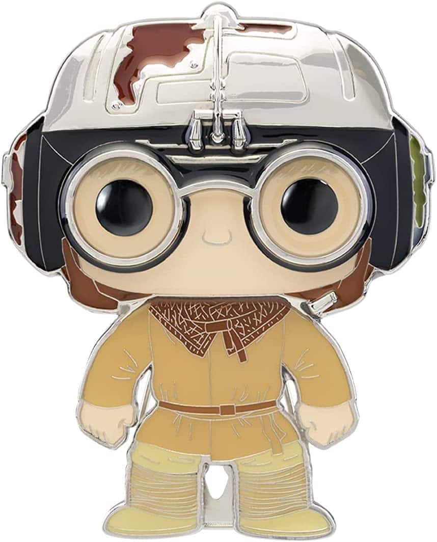 Star Wars 3 Inch Funko POP Pin | Young Anakin Skywalker - Brown price history on PriceWatchPro