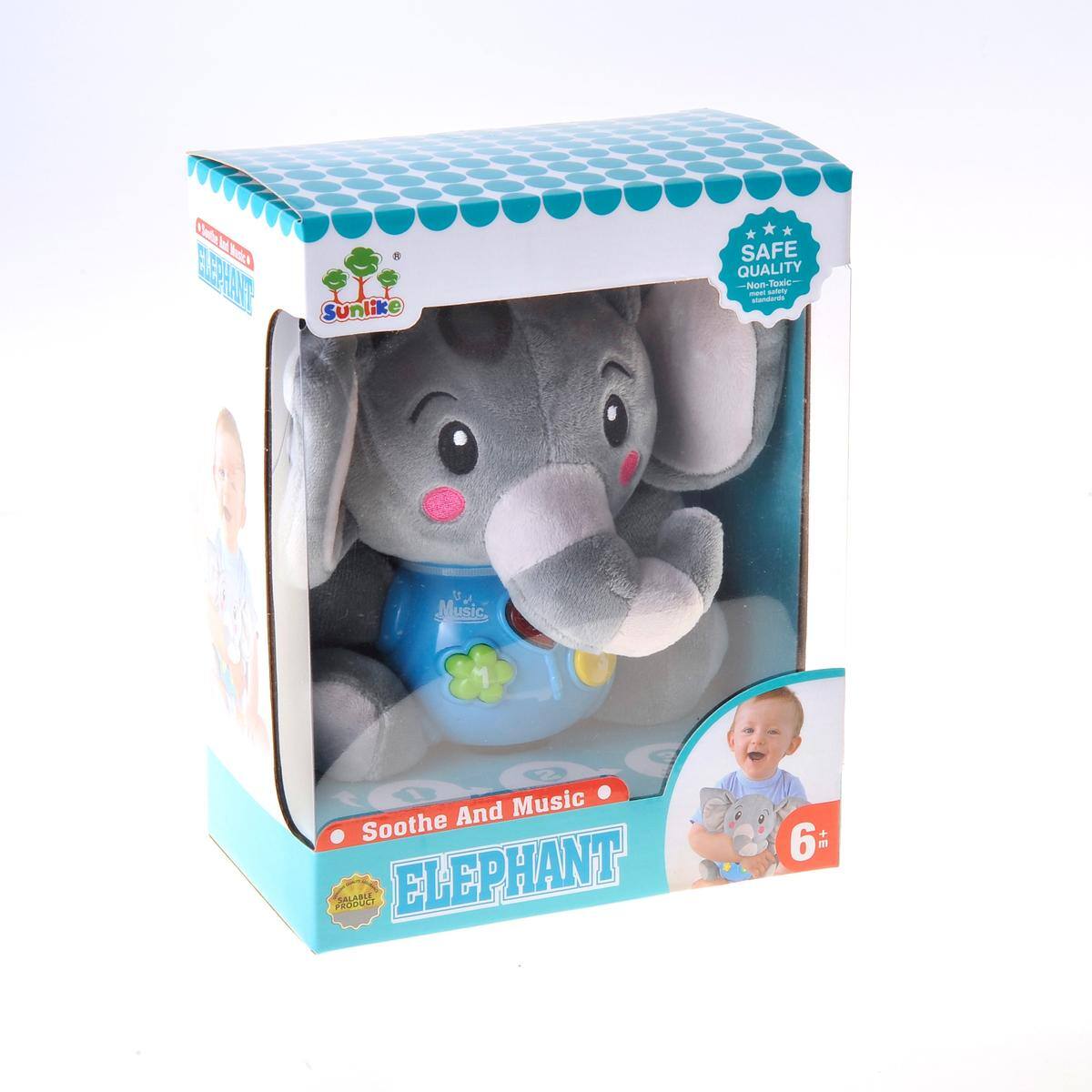 Sunlike  
ELEPHANT  
Soothe And Music  
SAFE QUALITY  
Non Toxic  
6+  
SALABLE PRODUCT