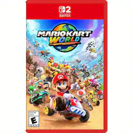 Mario Kart World - Nintendo Switch 2 Physical Games (HongKong Version) - Nintendo Switch 2
