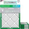 MADE IN THE USA
4 PACK FILTERBUY INDOOR AIR FILTER
SUITABLE FOR BOTH RESIDENTIAL & COMMERCIAL USE
20x25x1 ACTUAL SIZE: 19-1/2 x 24-1/2 x 3/4
MERV 8
STANDARD
FILTERBUY