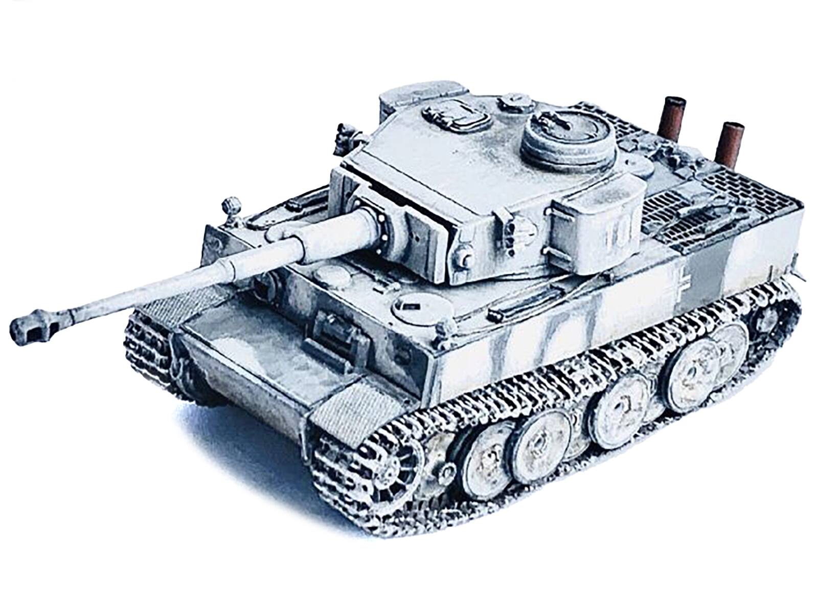 Angle. Dragon Models - Germany Tiger I Initial Production Tank s.Pz.Abt.502 Mga (1942) NEO Dragon Armor Series 1/72 Plastic Model - Multi.