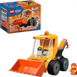 LEGO - City Rides – Construction Loader Kids Toy 60483
