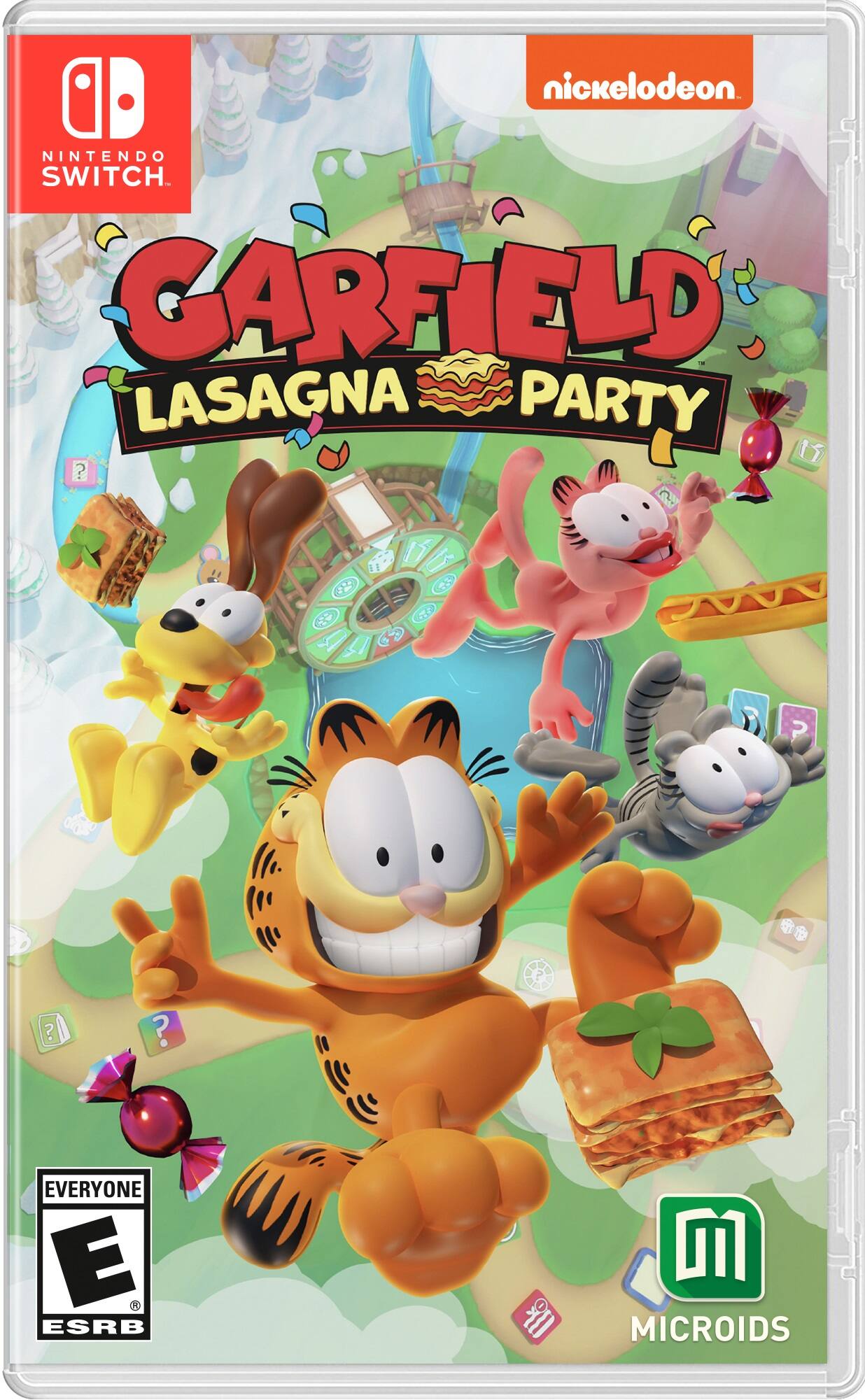 Front. Maximum Games - Garfield Lasagna Party.