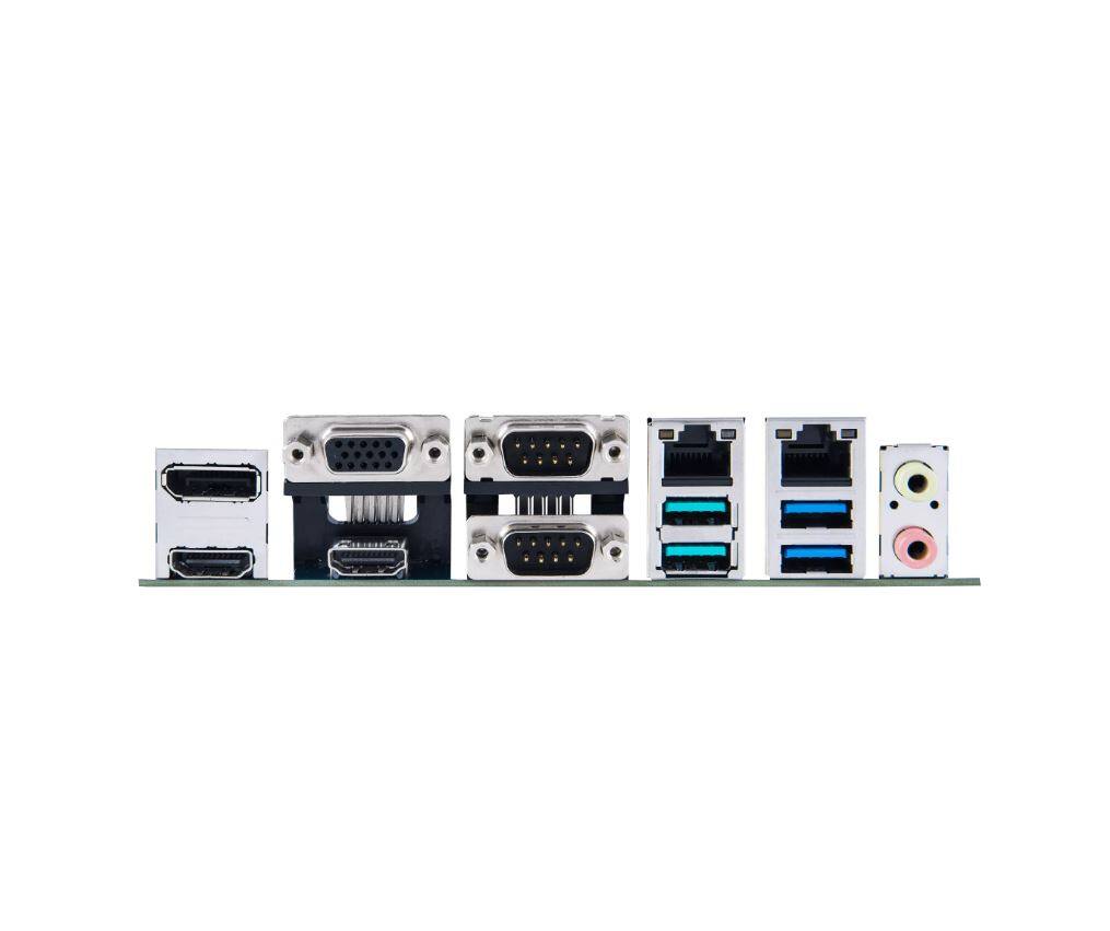 Left. ASUS - H610M-IM-A Socket LGA1700 Intel H610M Chipset DDR4 Micro-ATX Industrial Motherboard.