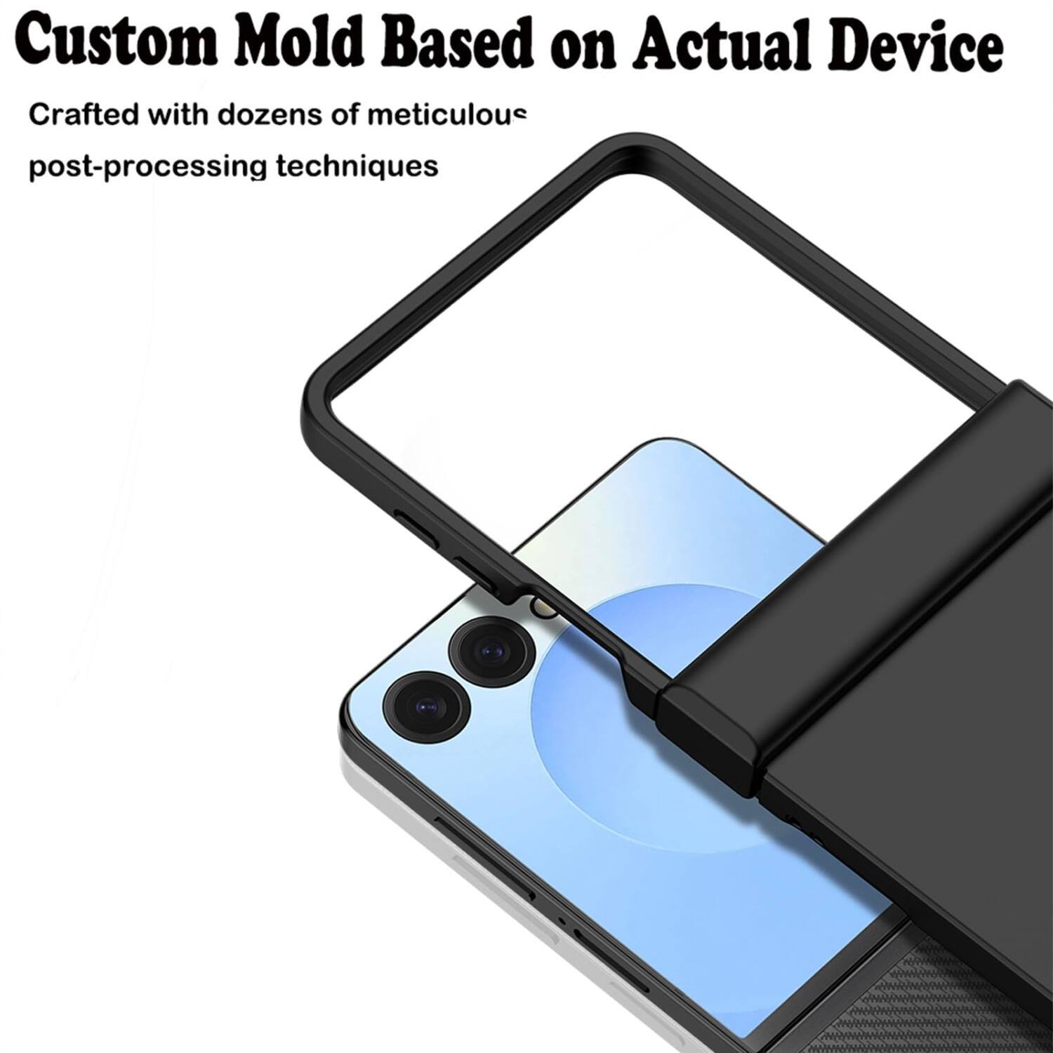 Custom Mold Based on Actual Device  
Crafted with dozens of meticulous post-processing techniques