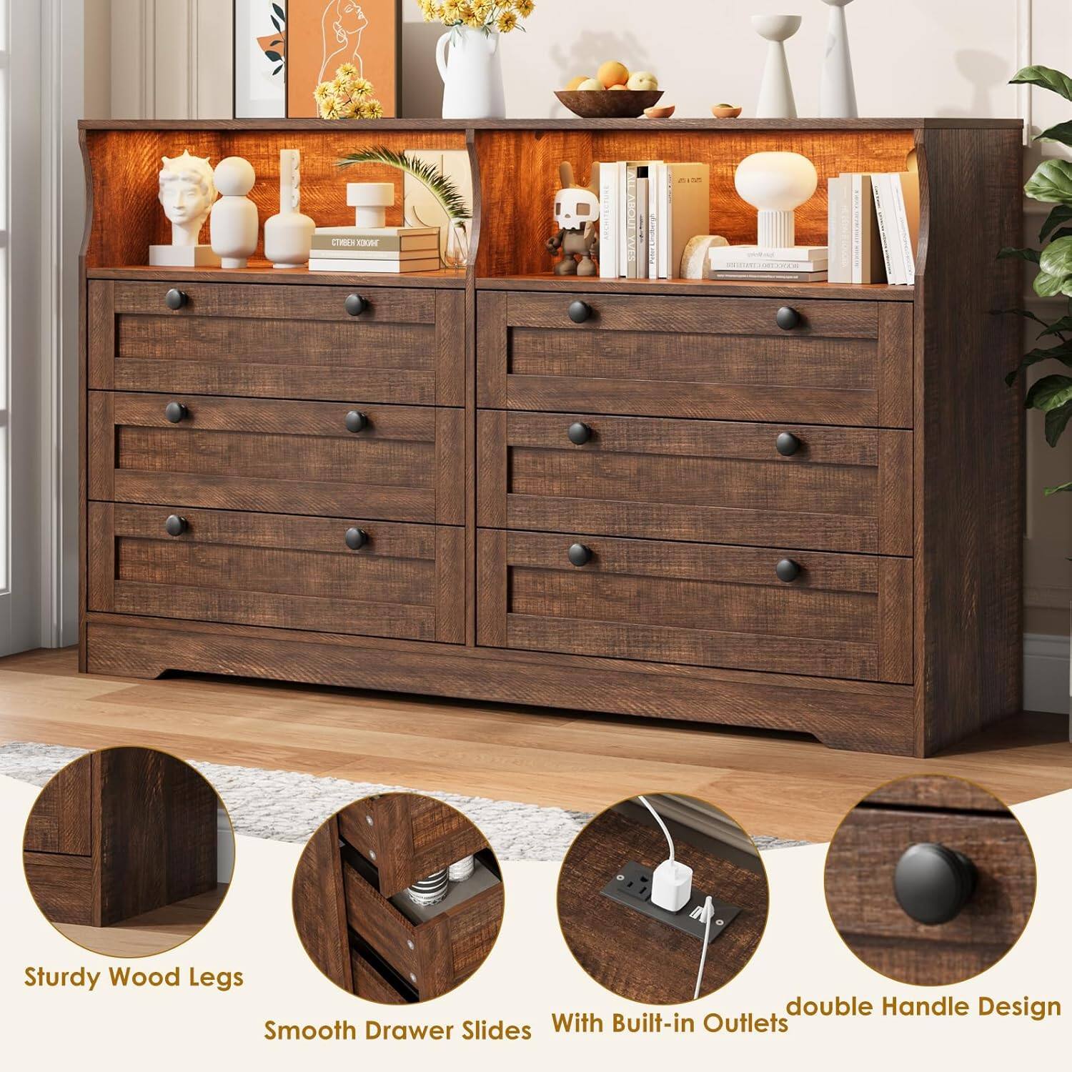 Cima CX CABCA

- Sturdy Wood Legs
- Smooth Drawer Slides
- With Built-in Outlets
- Double Handle Design