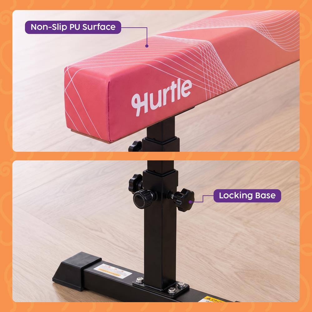 Non-Slip PU Surface  
Hurle  
Locking Base