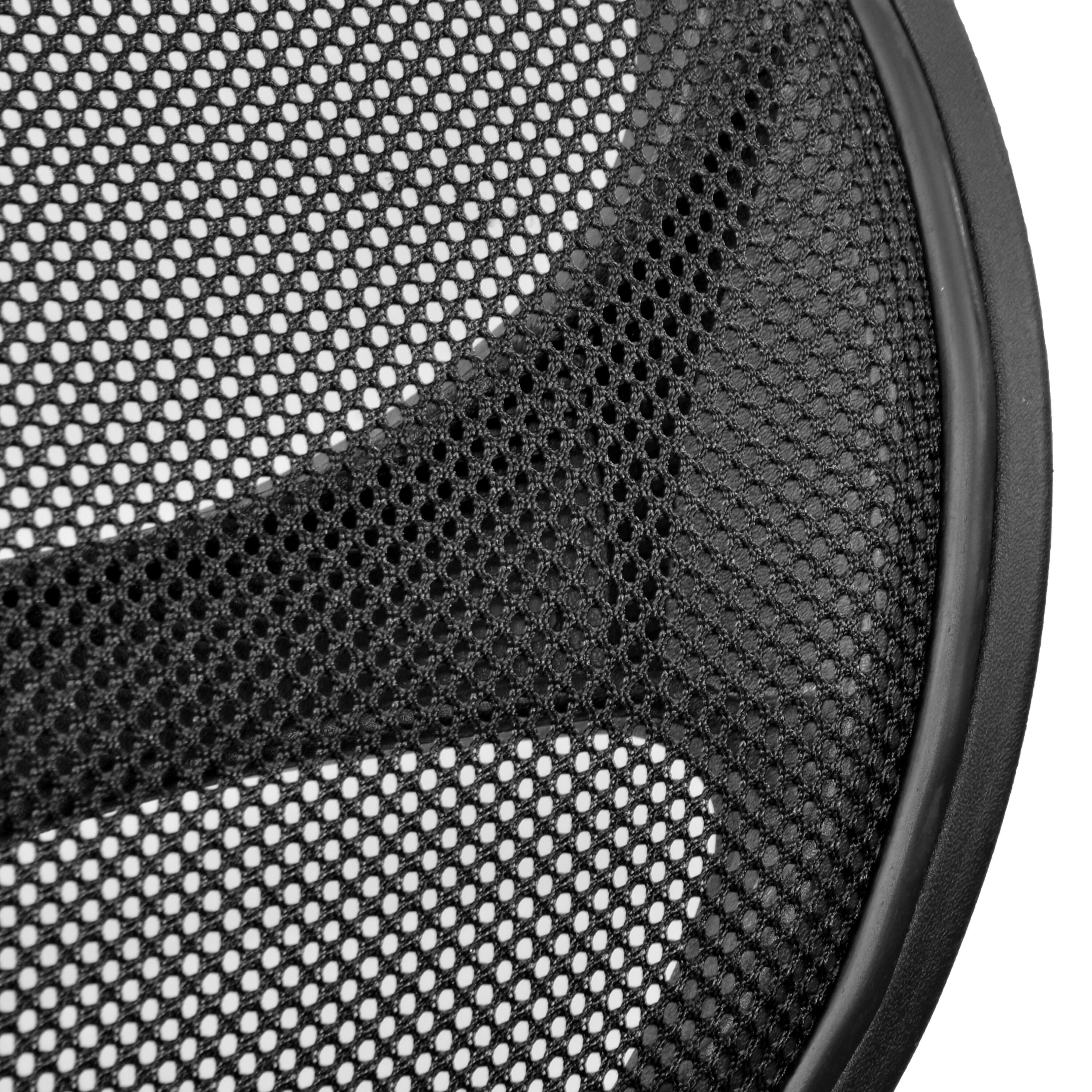 Alt View 2. Forest'nSky - Techni Mobili Ergonomic Mid-Back Mesh Task Office Chair, Black - Black.