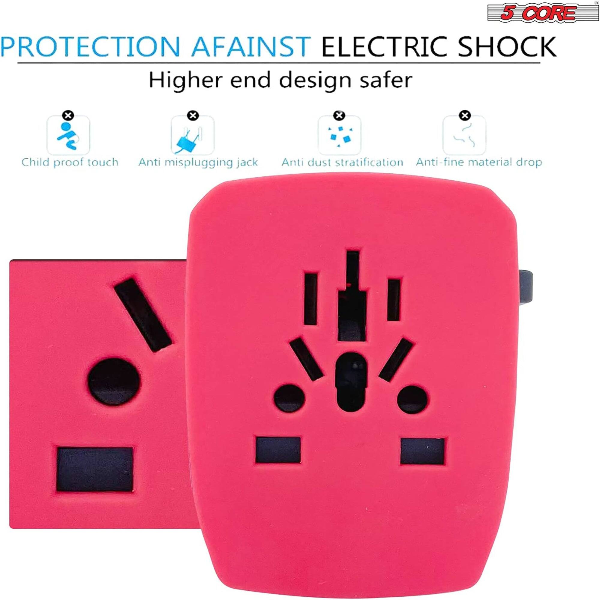 5 CORE PROTECTION AGAINST ELECTRIC SHOCK

Higher end design safer

- Child proof touch
- Anti misplugging jack
- Anti dust stratification
- Anti fine material drop