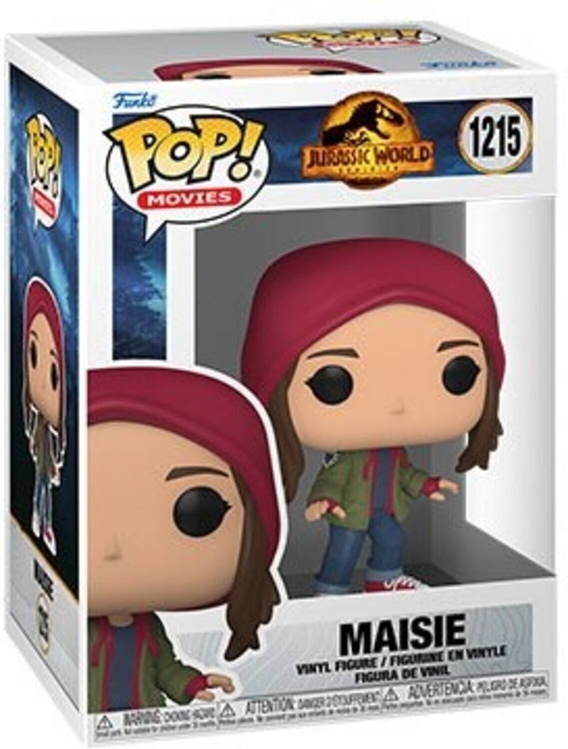 Fuck POP! JURASSIC WORLD MOVIES 1215 ARRVNG MAISIE EN VINYLE FIGURE / FIGURINE EN VINYLE FIGURA DE VINIL FIGURA DE KXA RVERTENDIA LEO ATTENTION MAGE DCOFE A