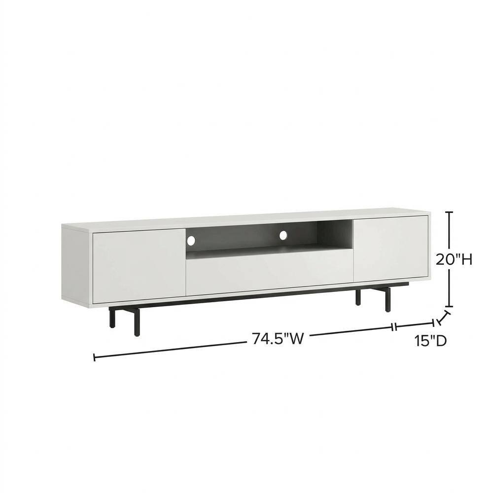20"H 74.5"W 15"D